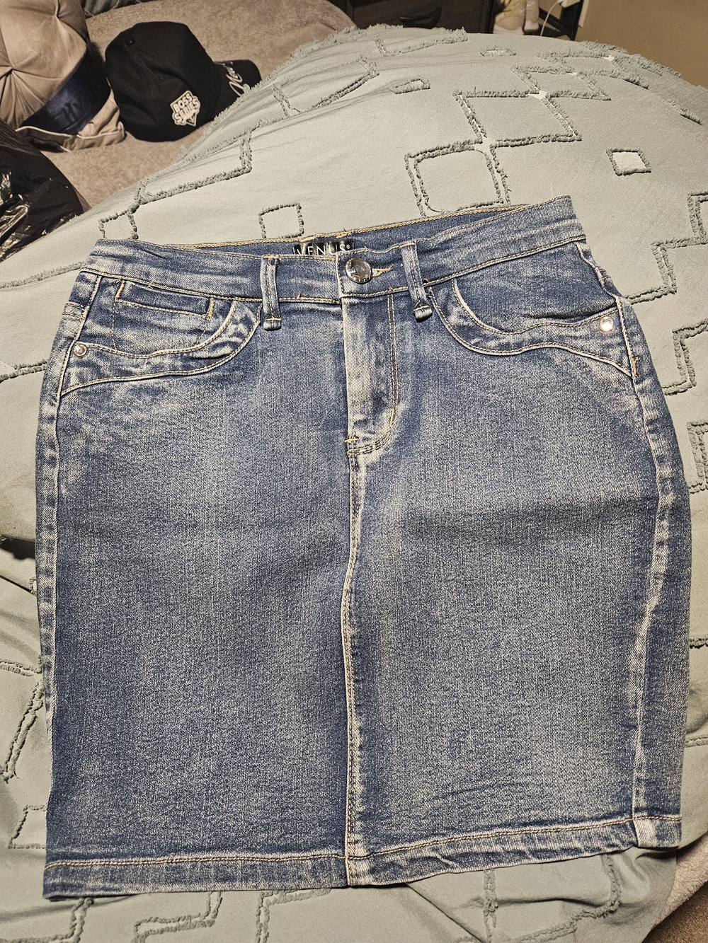 VENUS Classic Blue Denim Skirt